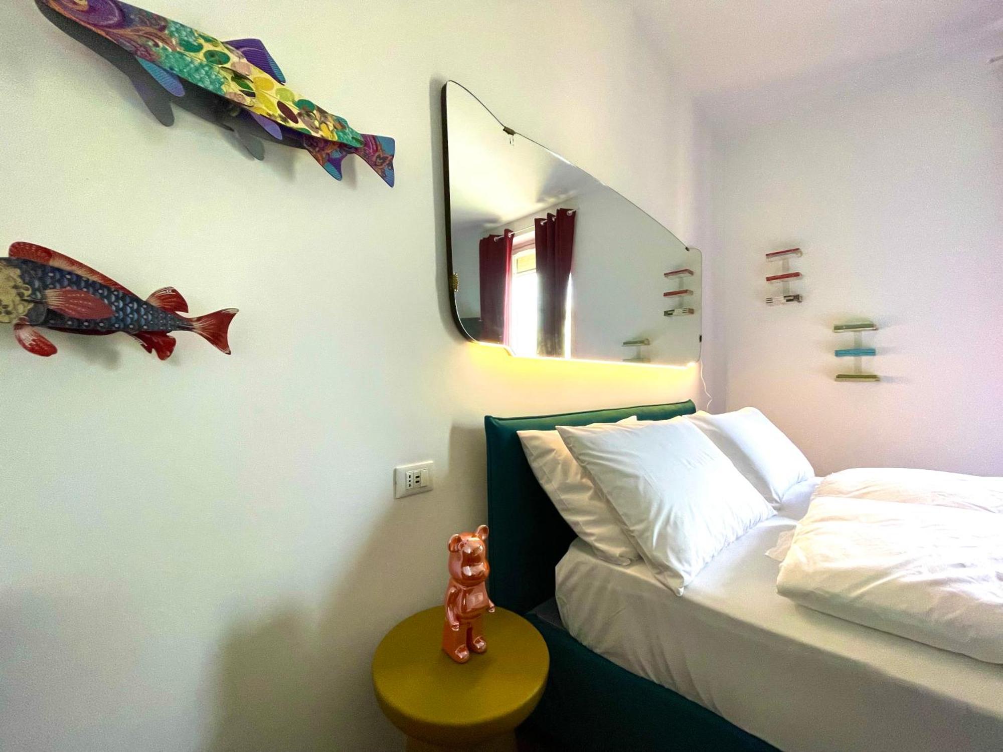149 Borgo Ticino Suite Attico Di Lusso Con Terrazzo E Parking Privato Pavía Exterior foto